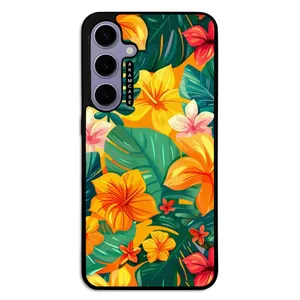 AKAM AMC-WSGS24P-FLOWERS-28 Cover For Samsung Galaxy S24 Plus