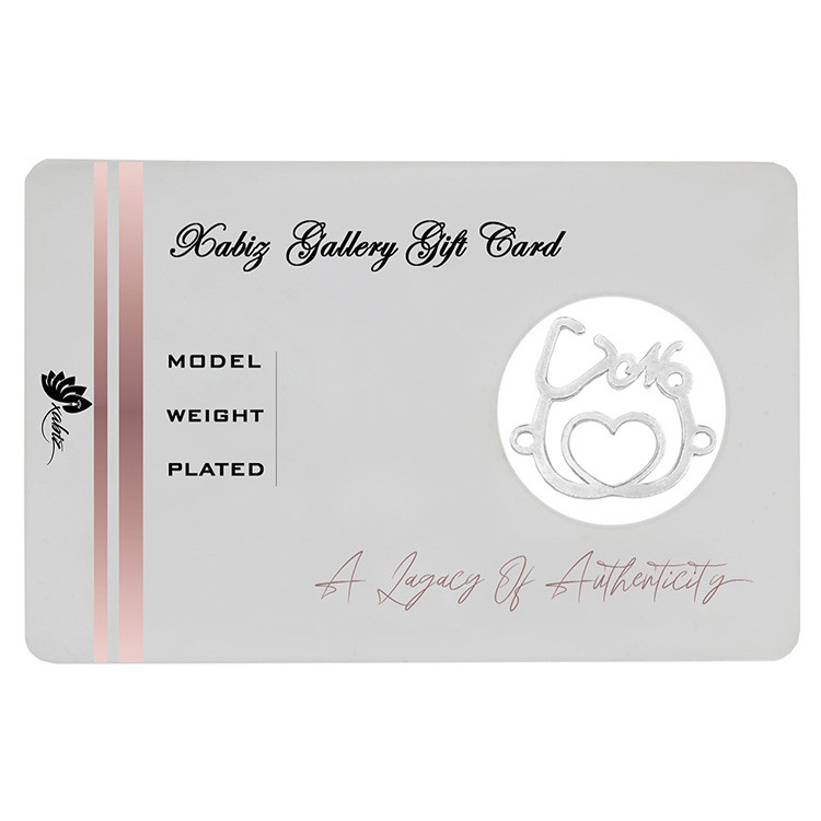 شمش طلا 18 عیار ژابیز مدل گوشی پزشکی کد p7