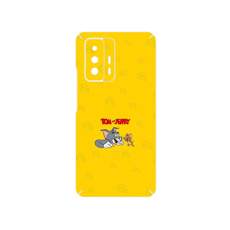 برچسب پوششی ماهوت مدل Tom and Jerry مناسب برای گوشی موبایل شیائومی 11T 5G