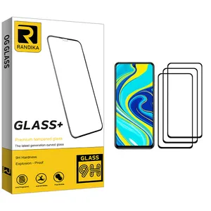 Randika Gld Screen Protector For Xiaomi Redmi Note 9S Pack Of 3