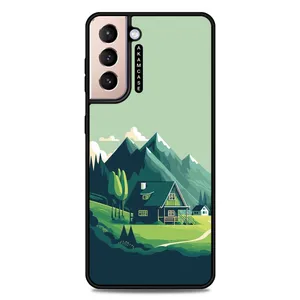 AKAM AMC-WSGS21P-NATURE-9 Cover For Samsung Galaxy S21 Plus