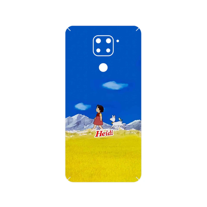 برچسب پوششی ماهوت مدل Heidi Girl of the Alps مناسب برای گوشی موبایل شیائومی Redmi Note 9