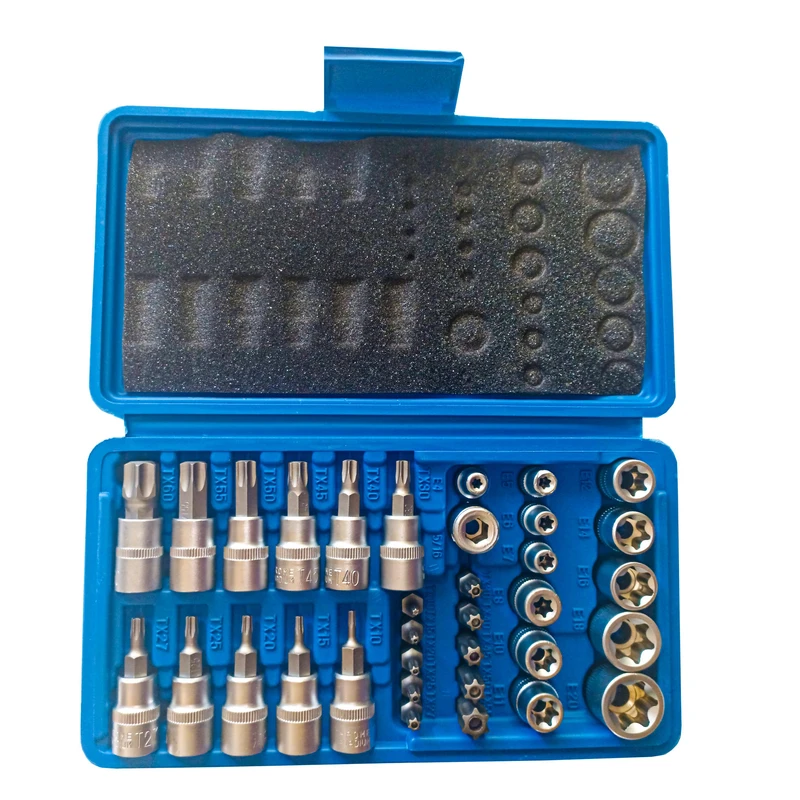 آچار جعبه بکس مدل 34PCS مجموعه 34 عددی