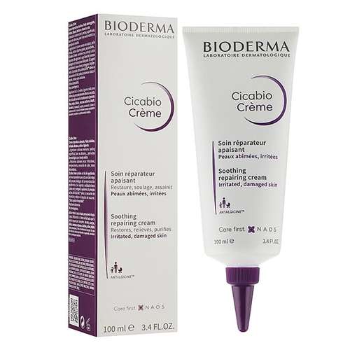 کرم ترمیم کننده بایودرما مدل Cicabio حجم 100 میلی لیتر