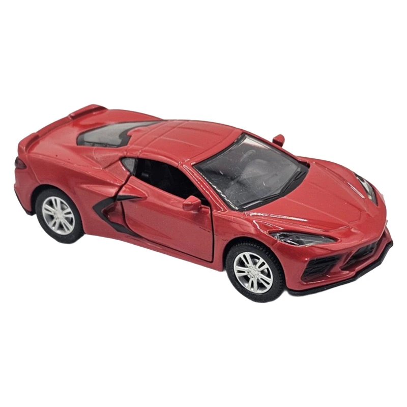 ماکت ماشین ناب سل مدل شورلت کوروت فلزی به همراه جاسوییچی