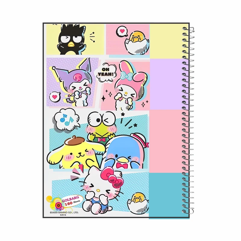 دفتر مشق 160 برگ گلبرگ مدل ملودی کد 6123