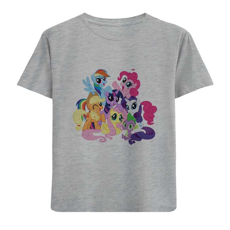 تی شرت آستین کوتاه بچگانه مدل اسب D205