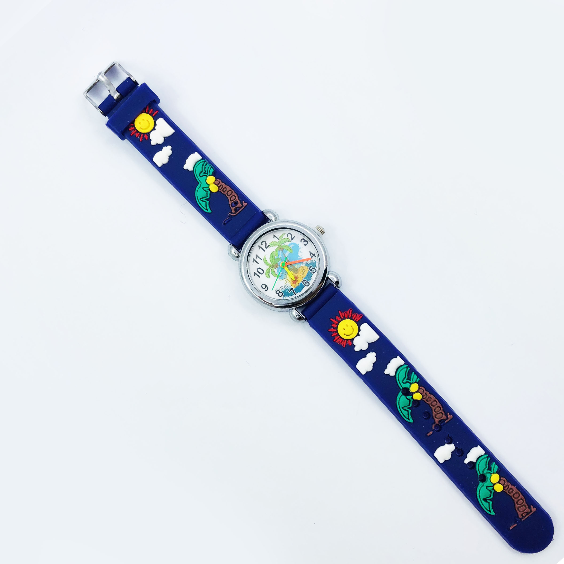 ساعت مچی عقربه ای بچگانه مدل جزیره ساعت مچی عقربه ای بچگانه مدل جزیره