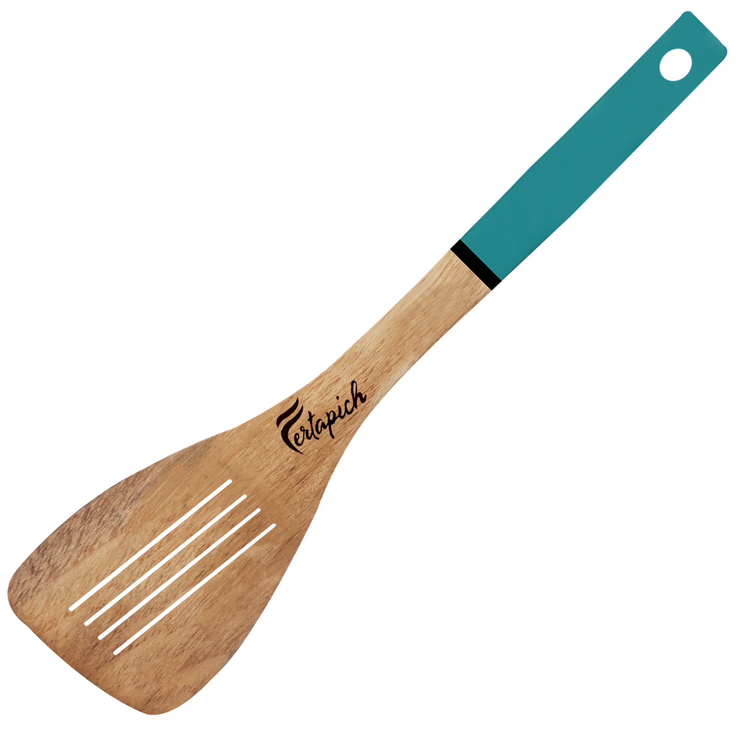 سرویس کفگیر و ملاقه 4 پارچه فرتاپیچ مدل چوبی کد 041