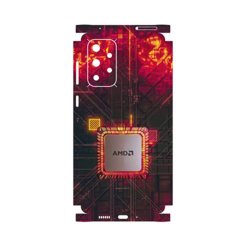 برچسب پوششی ماهوت مدل AMD-Brand-FullSkin مناسب برای گوشی موبایل سامسونگ Galaxy A73 5G