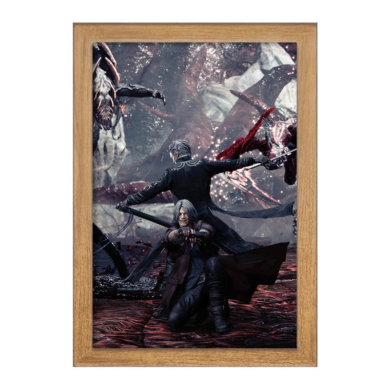 تابلو خندالو مدل بازی دویل می کرای Devil May Cry کد 30208