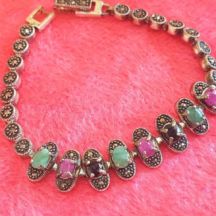 دستبند نقره زنانه مدل p103