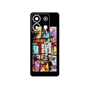 MAHOOT GTA Online Game Series Cover Sticker for Xiaomi Poco X6