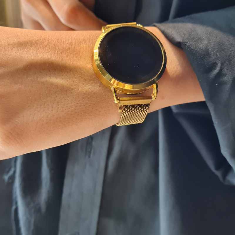 ساعت مچی دیجیتال مدل گرد