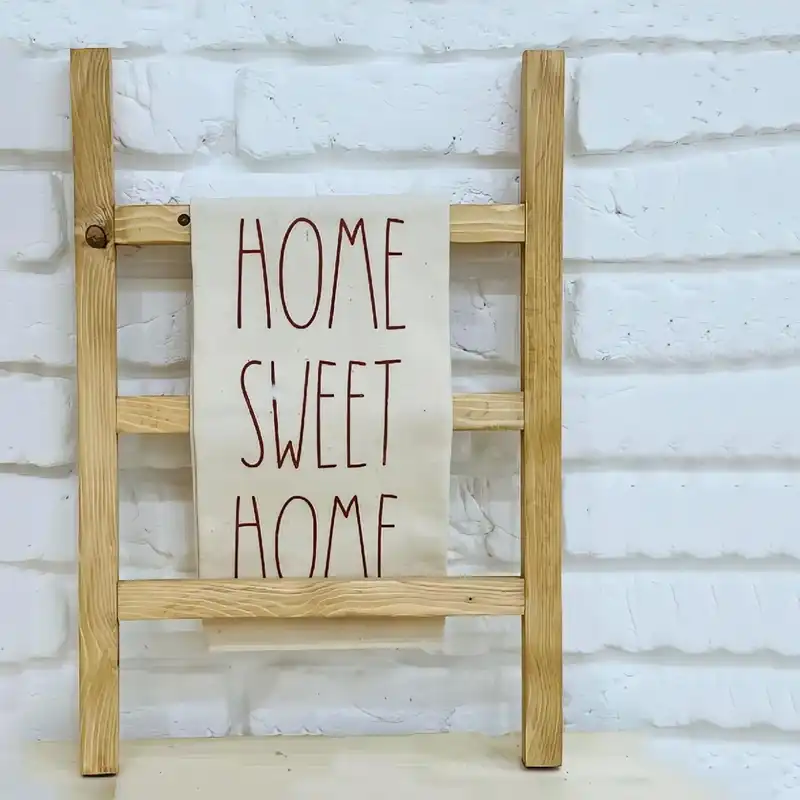 شلف رومیزی مدل نردبان چوبی A30