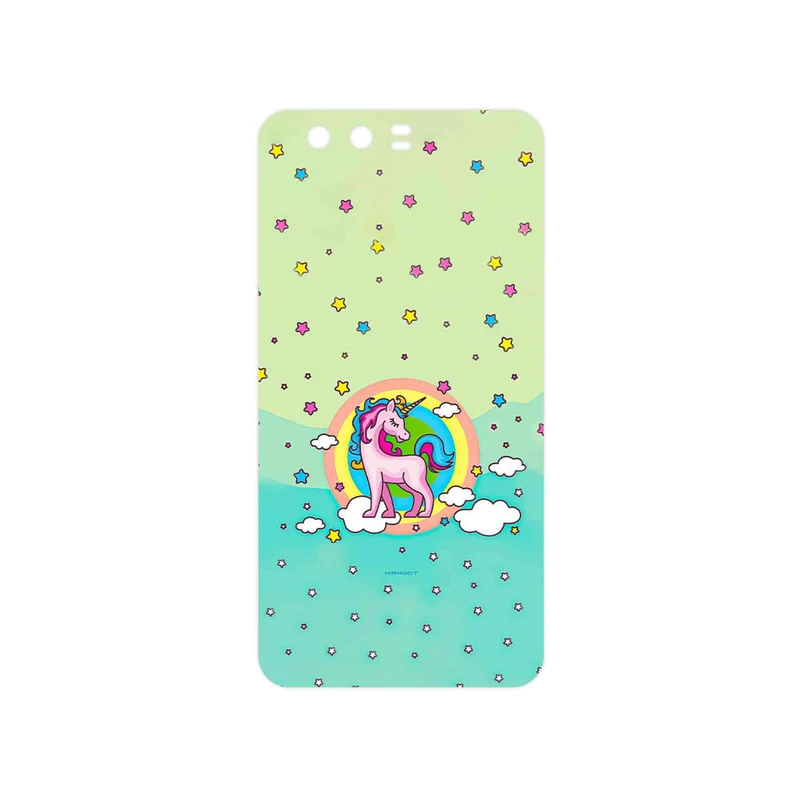 برچسب پوششی ماهوت مدل Rainbow unicorn adventure مناسب برای گوشی موبایل آنر 9