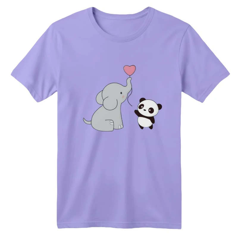 تی شرت آستین کوتاه بچگانه مدل فیل کد ۱۰