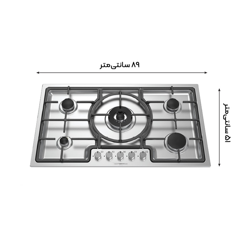 اجاق گاز صفحه ای رابیتس مدل RS-501