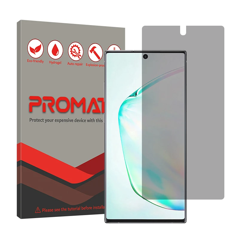 محافظ صفحه نمایش حریم شخصی پرومیت مدل Resistant مناسب برای گوشی موبایل سامسونگ Galaxy Note10 Plus