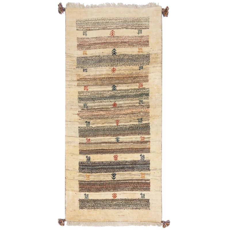 گبه دستباف کناره طول یک متری سی پرشیا کد 122487