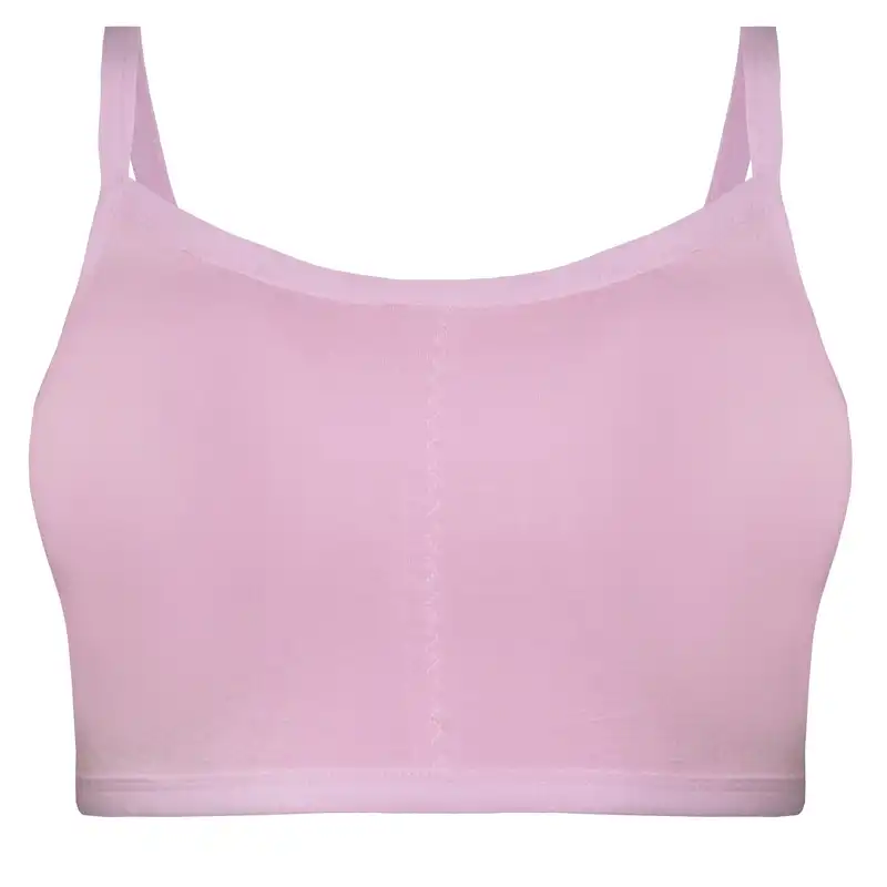 نیم تنه ورزشی زنانه ماییلدا مدل بدون فنر پددار کد 4502 رنگ صورتی