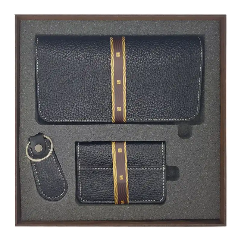 ست هدیه مردانه چرم دیاکو مدل 255