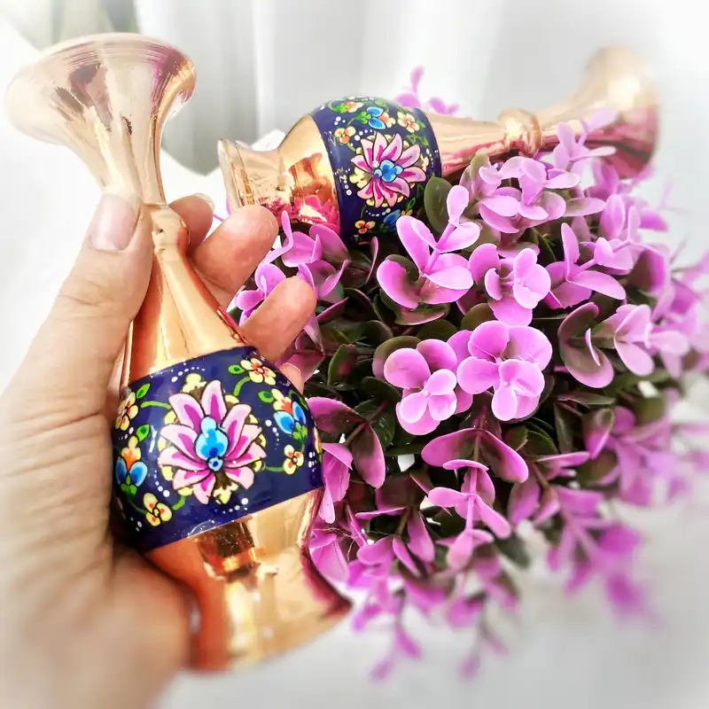 گلدان مسی مدل پرداز کد 1601