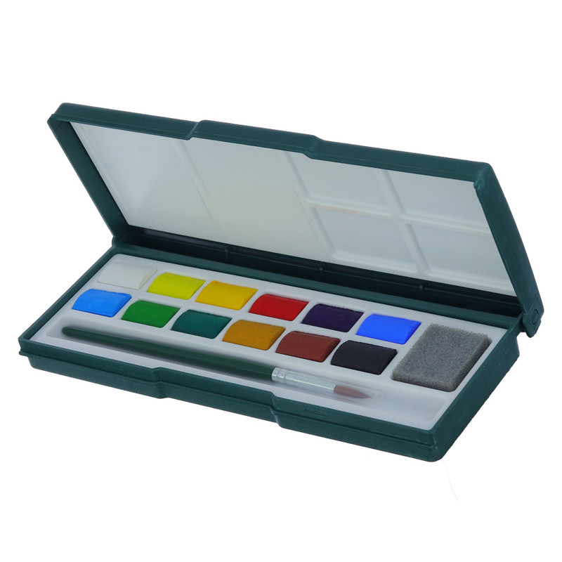 آبرنگ 12 رنگ آریا طرح رودخانه