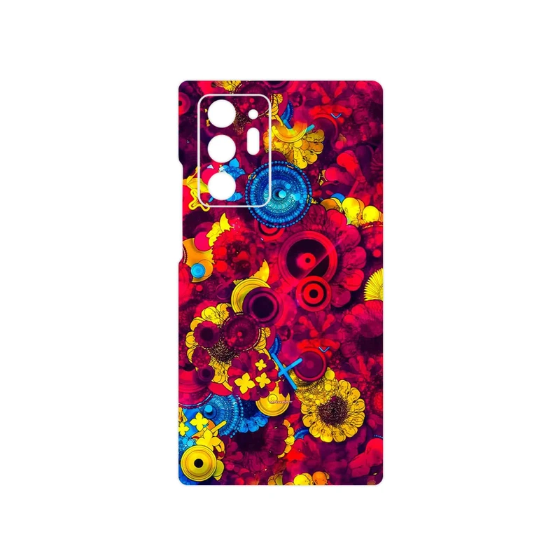 برچسب پوششی ماهوت مدل Vector Flower Garden Digital Art مناسب برای گوشی موبایل سامسونگ Galaxy Note 20 Ultra