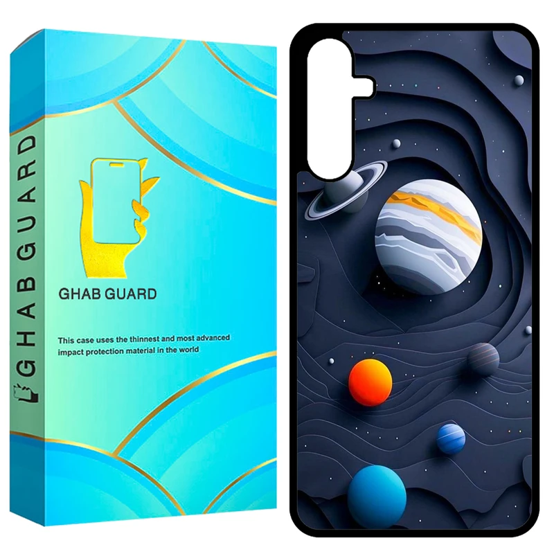 کاور قاب گارد طرح فضایی مدل GCHPA24 مناسب برای گوشی موبایل سامسونگ Galaxy A24 4G