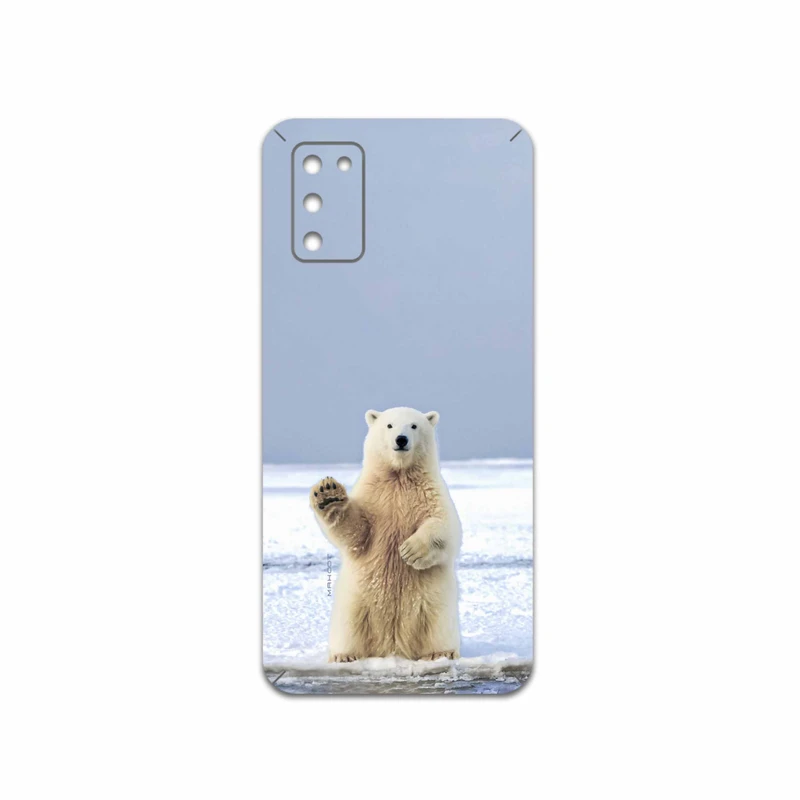 برچسب پوششی ماهوت مدل Polar-bear مناسب برای گوشی موبایل سامسونگ Galaxy A03S