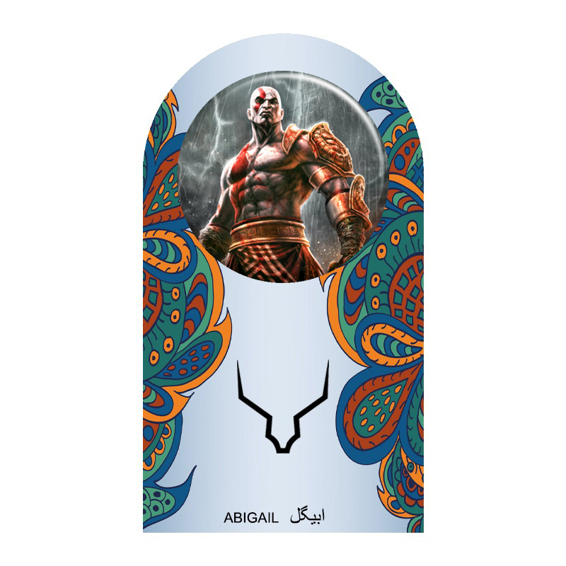 پیکسل ابیگل طرح بازی گاد آف وار کد god of war 007