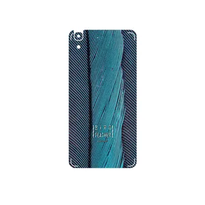 MAHOOT Turquoise feathers Cover Sticker for Huawei Y6 2015