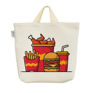 ساک خرید خندالو مدل فست فود Fast Food کد 3503