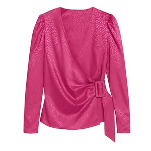 بلوز آستین بلند یقه هفت زنانه نکست مدل 21026248