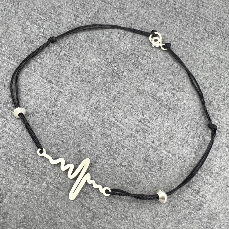 پابند نقره زنانه گیرا مدل G591