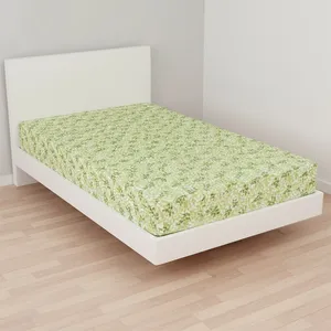 ملحفه نخ پنبه آدنو مدل صبا کد IR215 یک نفره سایز 90x200 سانتی‌متر