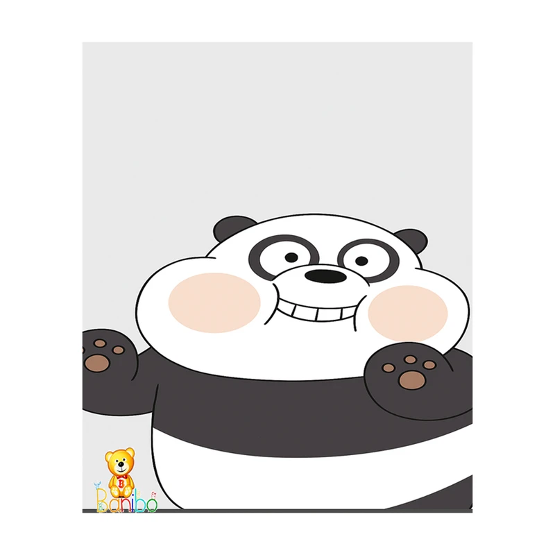 پوستر بانیبو طرح  خرس پاندا کد 2615
