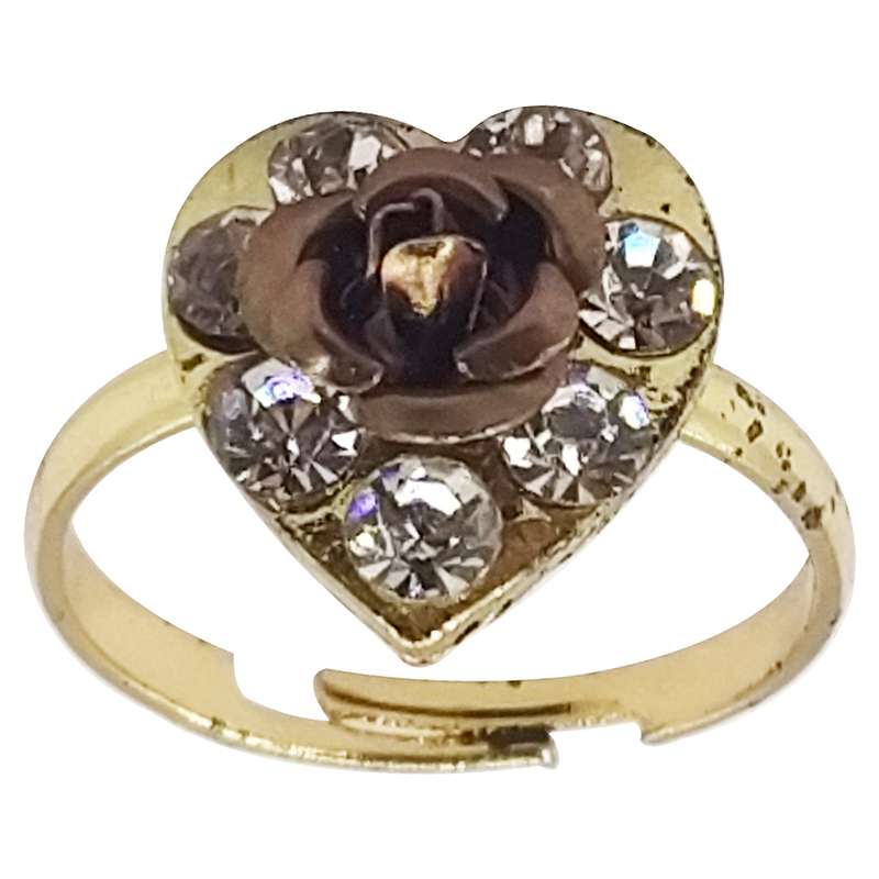 انگشتر دخترانه سلین کالا مدل قلب ce-As22