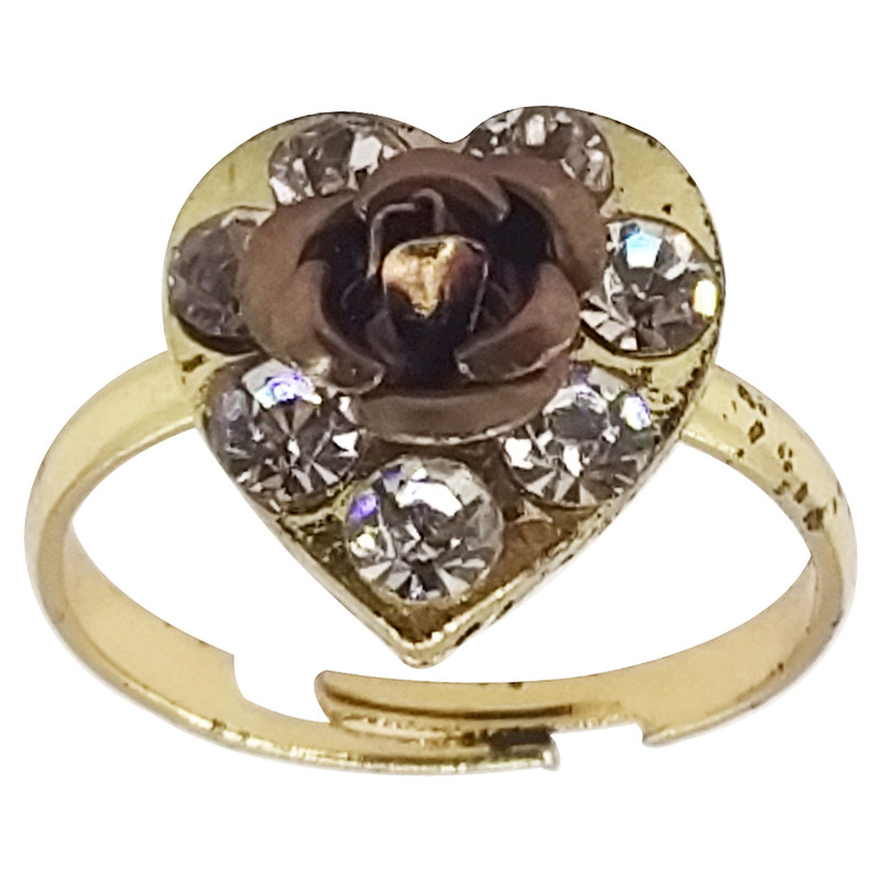 انگشتر دخترانه سلین کالا مدل قلب ce-As22