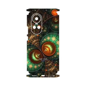 MAHOOT Mathematical Geometric Shape 3-FullSkin Cover Sticker for Oppo Reno 10 5G