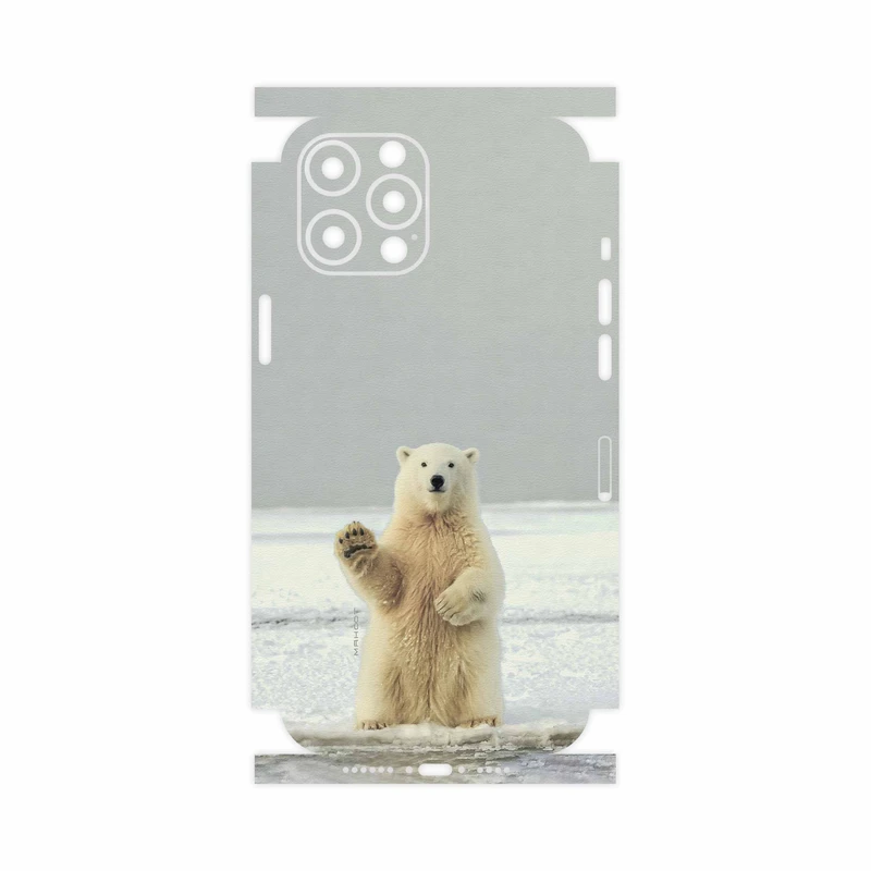 برچسب پوششی ماهوت مدل Polar bear-FullSkin مناسب برای گوشی موبایل اپل iPhone 12 Pro Max