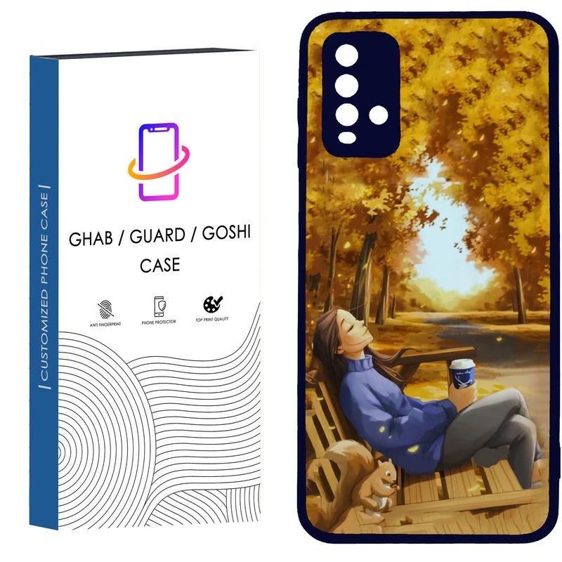 کاور قاب گارد گوشی طرح دخترانه کد - TPU - BN مناسب برای گوشی موبایل شیائومی Redmi Note 9 4G / Redmi 9T