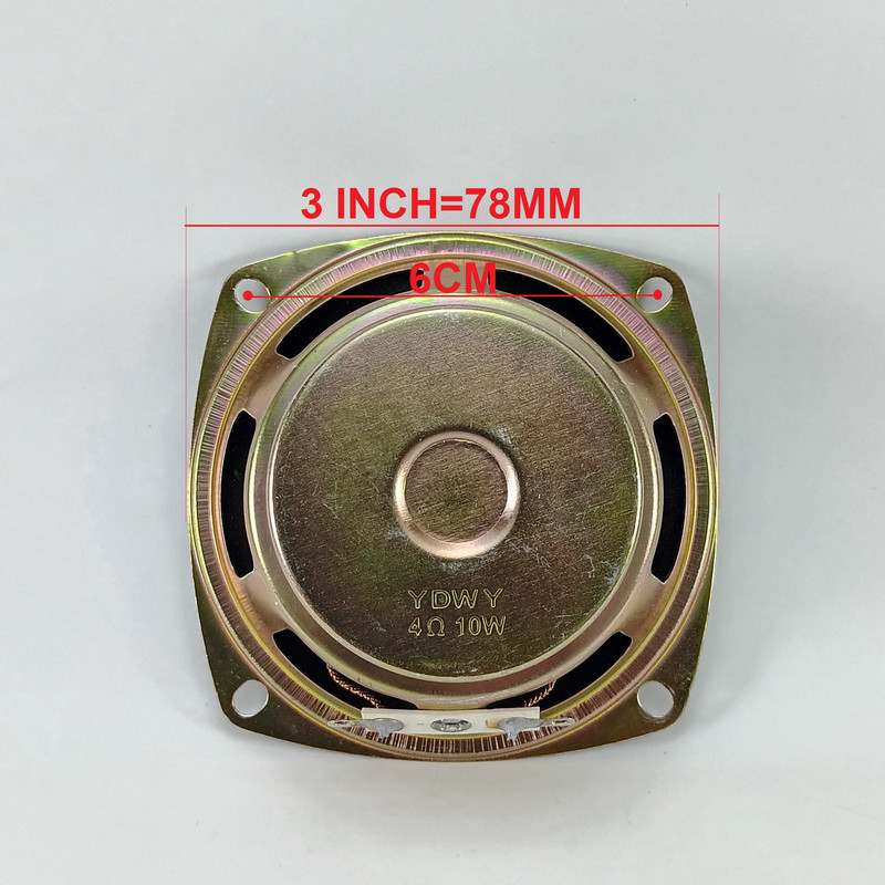 بلندگو 4 اهم 10 وات مدل YDWY-3 INCH