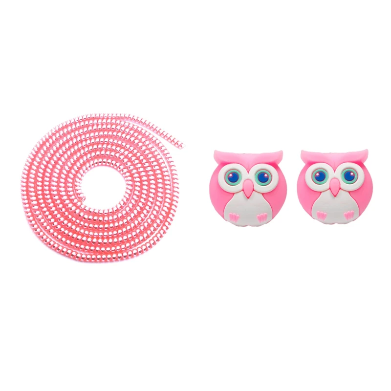 محافظ کابل شارژ و هندزفری مدل Owl11 بسته سه عددی 