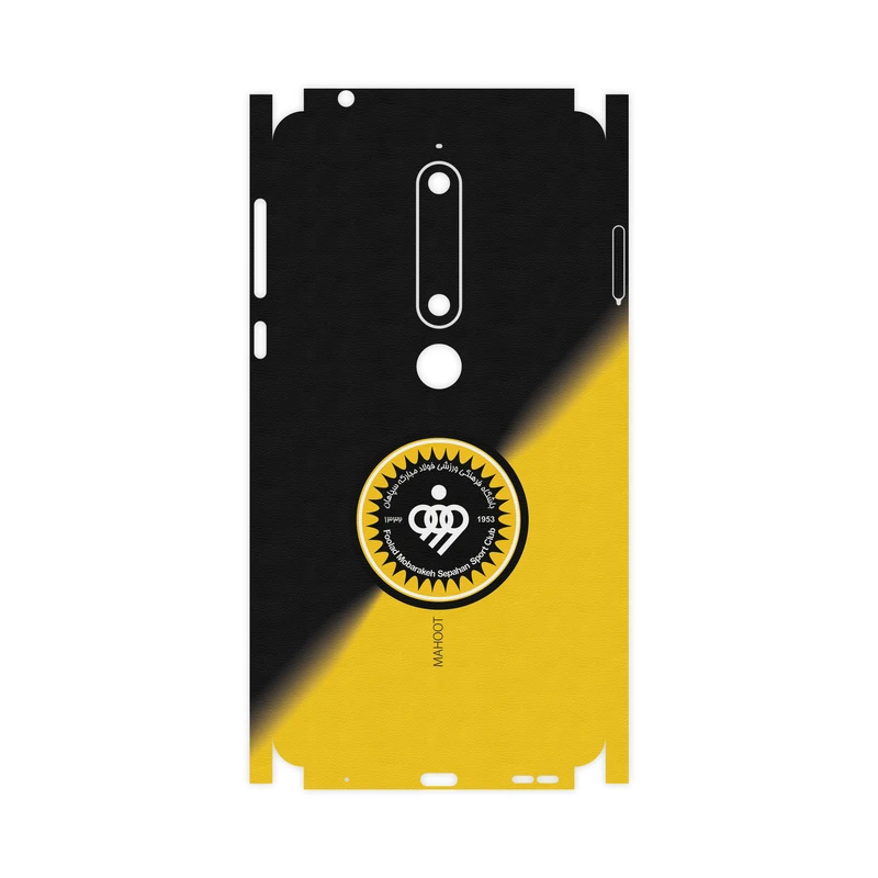 برچسب پوششی ماهوت مدل Sepahan-FC-FullSkin  مناسب برای گوشی موبایل نوکیا 6.1