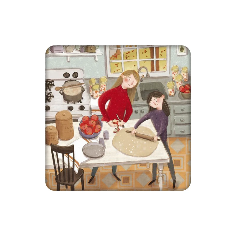 زیرلیوانی طرح شیرینی پزی کد 8955180