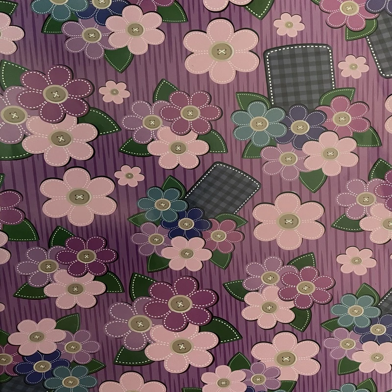 کاغذ کادو مدل سبد گل بسته 5 عددی