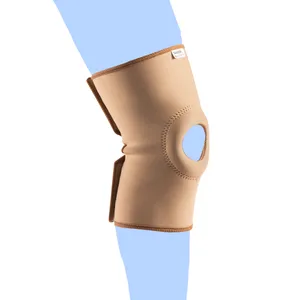 زانوبند طبی توان تن خزر مدل نئوپرن قابل تنظیم کد KN007