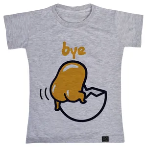 تی شرت آستین کوتاه دخترانه 27 مدل تخم مرغ کد T99